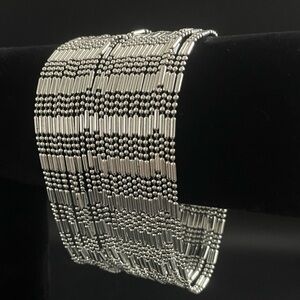 Plunder Design Ainsley Silver Tone Multi Strand Chain Bracelet